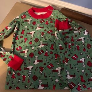 Hanna andersson euc peanuts pjs